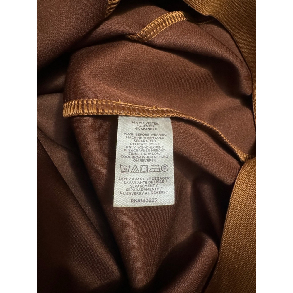 LOFT | Faux Suede Leggings in Fresh Pumpernickel | Small - Picture 4 of 12